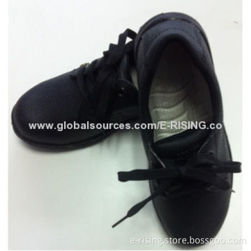 Anti-static PU safety shoes, available in white/black